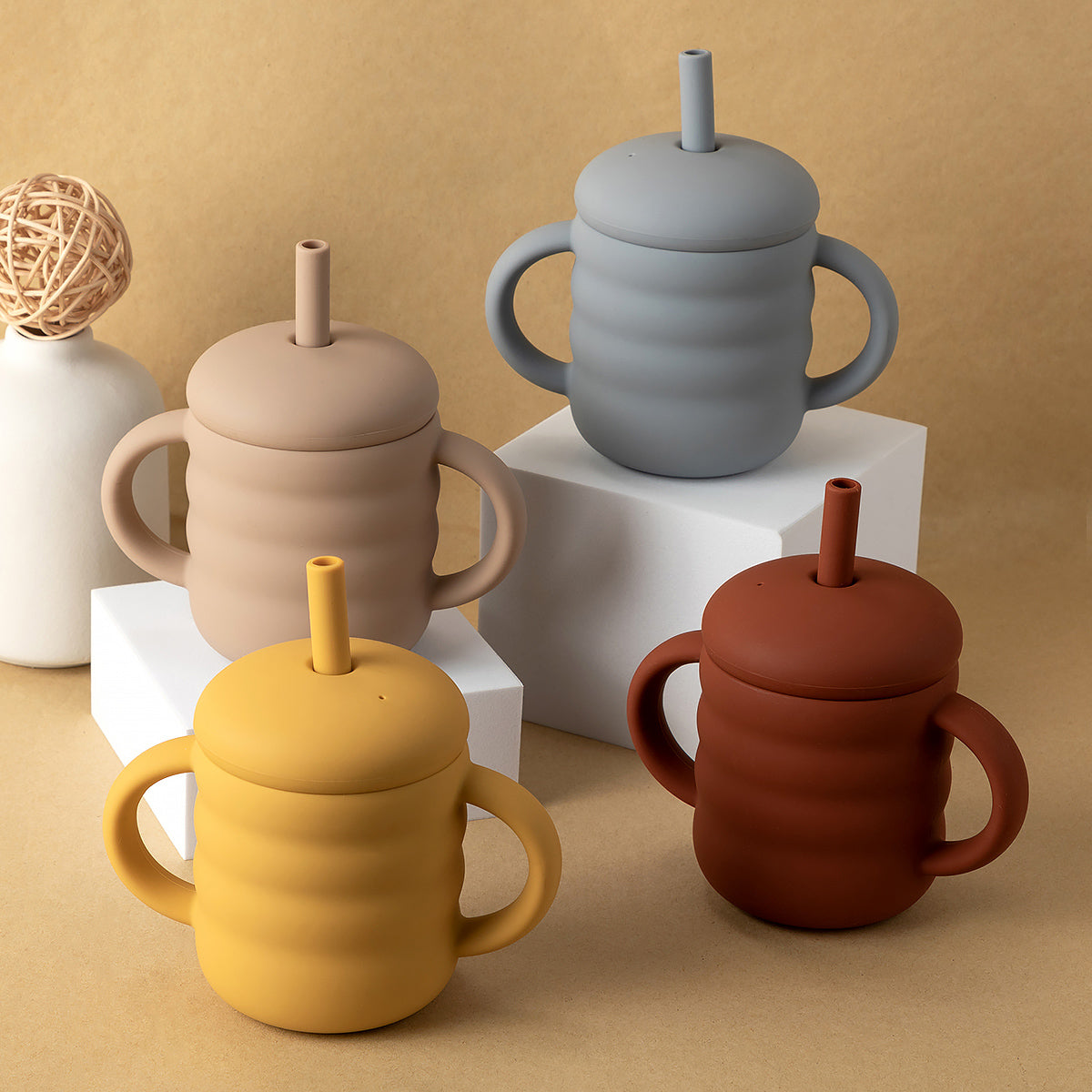 Baby Silicone Sippy Cup